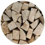 Best for Home Holzbriketts 100% Buche 25 cm oder 33 cm - bereit für den Herd, Holz braun 25 cm