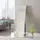 [en.casa] Standspiegel Barletta 150 x 35 cm Silber