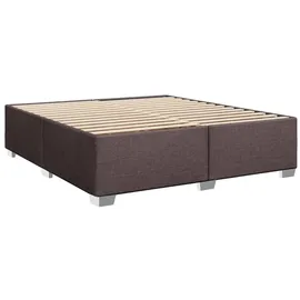 vidaXL Boxspringbett 180 x 200 cm Dunkelbraun