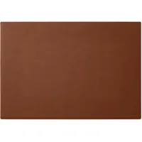 Eglooh - Mercurio - Schreibtischunterlage aus Leder Orange Braun cm 90x60 - Handwerkliche Nähte und rutschfester Boden - Made in Italy