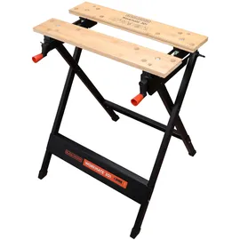 Black & Decker Werkbank Metall 610x250 mm schwarz klappbar