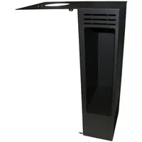 ADURO Holzaufbewahrung, BxHxL: 29 x 41,6 cm, schwarz