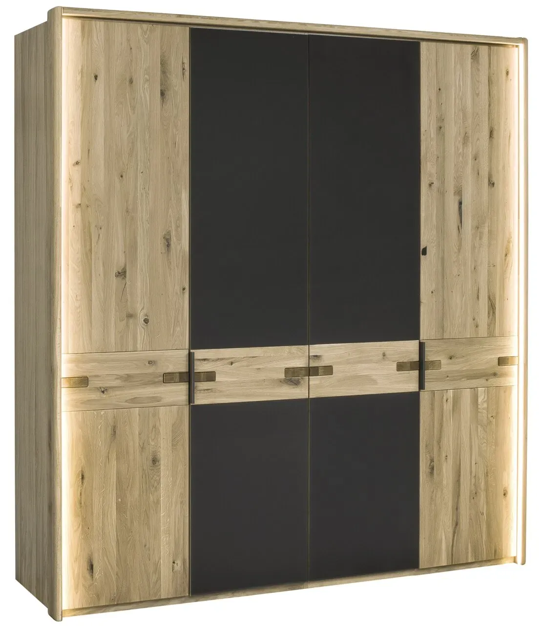 Linea Natura Kleiderschrank TABILO - B/H/T ca. 198.00x214.00x61.00