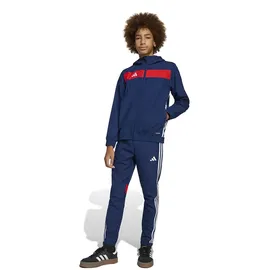 adidas Tiro 25 Essentials Woven Kids Hose Team Navy / Red 128    