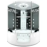 AcquaVapore Whirlpool Dusche Duschkabine K60-SW-TH 140x140cm OHNE Zusatzoptionen