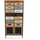 hjh living Continento 60 x 34 x 123 cm Mehrfarbig