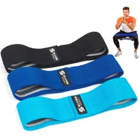 ELVIRE SPORT Fitnessbänder (3er-Pack), Sport- Trainingsbänder für Hüften, Gesäß