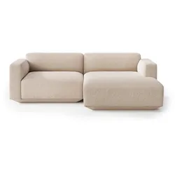 &Tradition - Develius Eck-Sofa, Konfiguration B, beige (Karakorum 003)