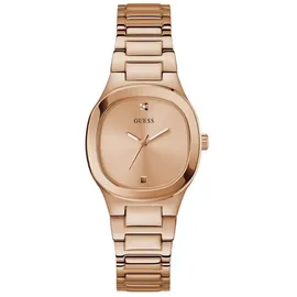 GUESS Quarz-Uhr, gelb(Gold), Gr. One Size