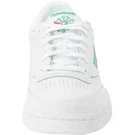 Reebok Jungen Club Tennisschuhe, White Glegrn Vecblu, 34.5 EU