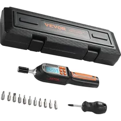 VEVOR Digitaler Drehmomentschraubendreher, 1/4 Zoll, Bereich 2,65–70,67 Zoll/lb mit 0,01-Nm-Schritten