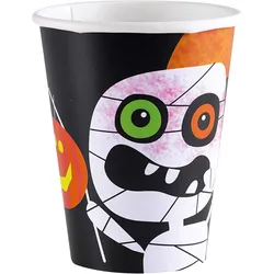 Amscan 998386 - Halloween - Pappbecher (8 Stück, 266ml)