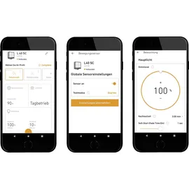 Steinel LED Außenleuchte L 40 SC 12,9W, anthrazit, Alu