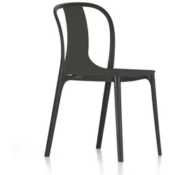 Vitra - Belleville Chair Plastic, tiefschwarz / tiefschwarz