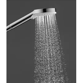 Hansgrohe Crometta Brausesystem Vario mit Ecostat 1001 CL Thermostat weiß/chrom 27812400