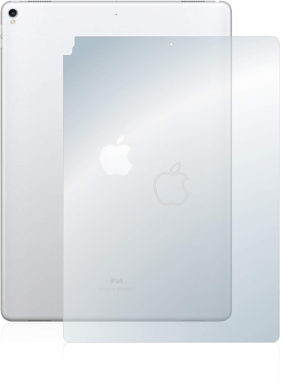 BROTECT Schutzfolie für Apple iPad Pro 12.9" 2017 (Rückseite, 2. Gen.) Displayschutz Folie Ultra-Klar