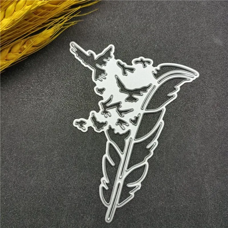 Blumen-Metall-Stanzschablonen für Scrapbooking, Alben, Stempel, Papierkarten und Prägung