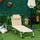 Outsunny Sonnenliege 80 x 60 x 61 cm Beige
