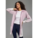 KangaROOS Kapuzenstrickjacke rosa 32/34