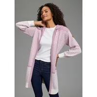 KangaROOS Kapuzenstrickjacke rosa 32/34