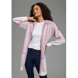 KangaROOS Kapuzenstrickjacke rosa 32/34