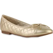 VAN HILL Damen Klassische Ballerinas in Gold