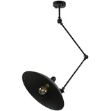 Licht-Erlebnisse Melos 1 E27 rund Metall schwarz