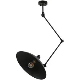 Licht-Erlebnisse Melos 1 E27 rund Metall schwarz