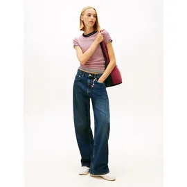 Tommy Hilfiger TJW ESSENTIAL RIB SHORT SLEEVE EXT Weiß M