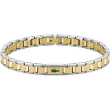 Lacoste Metropole Edge Gliederarmband Edelstahl/Emaille 2040586 Größe 19 cm