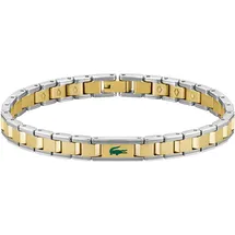 Lacoste Metropole Edge Gliederarmband Edelstahl/Emaille 2040586 Größe 19 cm