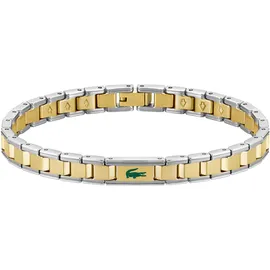 Lacoste Metropole Edge Gliederarmband Edelstahl/Emaille 2040586 Größe 19 cm