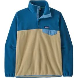 Patagonia Lightweight Synchilla Snap-T Pullover Blau / Beige XL