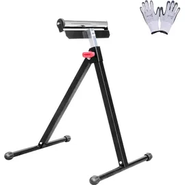 Melko 2er Set Rollenbock 66–105 cm – höhenverstellbare Rollenständer, 90 kg Tragkraft