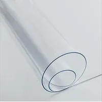 Weiche Glastischdecke aus PVC, transparent, Schreibtischunterlage 1,5 mm dick, wasserdicht, transparente Kunststoff-Schreibtischabdeckungen, Vinyl-Tischschutz für Esszimmer