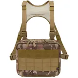 Brandit Textil Brandit US Cooper Chest Pack Operator Tasche, Farbe:Tacticalcamo