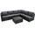 MONSTER SHOP Rattan Modular Set 7-tlg. Schwarz