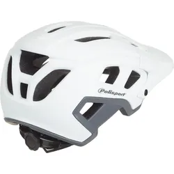 MOUNTAIN PRO MTB Sport/Enduro Helm Weiß/Grau 55-58 CM