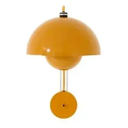 &Tradition - Flowerpot VP8 Wandleuchte Mustard