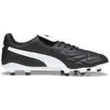 Puma King Top Fg/Ag Soccer Shoe, Black White Gold, 40 EU