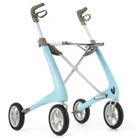 ByAcre Carbon Ultralight Komfort Rollator hellblau
