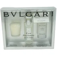 BVLGARI Eau Parfumee Au The Blanc Eau de Cologne 40ml + Kerze + showergel 30ml