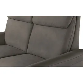 Wohnwert Einzelcouch Mikrofaser 2-Sitzer Beige