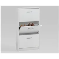 FMD Step 3 59 x 104 x 17 cm Schuhkipper weiß