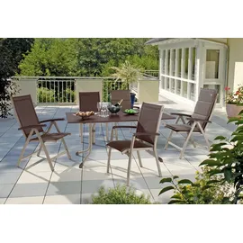 Sieger Bodega Stapelsessel 59 x 68 x 98 cm champagner/mocca