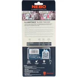Nebo IllumaTrace – Präzise Blutspurenerkennung bis 80 m, LED Taschenlampe mit 190 Lumen, ideal auch für Jäger und Jagdvereine und Jägervereinigungen