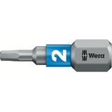 Wera 840/1 BTZ Innensechskant Bit 2x25mm, 1er-Pack (05056681001)