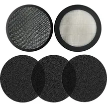 Ciarra CBCF008S Filter-Set Zubehör für VMPHP01,VMPHW01,VMPHB01,VMPHL01, Inkl.3x Aktivkohlefilter,1x Aluminium-Fettfilter,1x Polymerfilter - Bunt