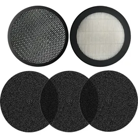 Ciarra CBCF008S Filter-Set Zubehör für VMPHP01,VMPHW01,VMPHB01,VMPHL01, Inkl.3x Aktivkohlefilter,1x Aluminium-Fettfilter,1x Polymerfilter - Bunt