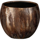 Mica decorations Mica Blumentopf Roelopf rost Terracotta ø 14 x 13 cm Topf